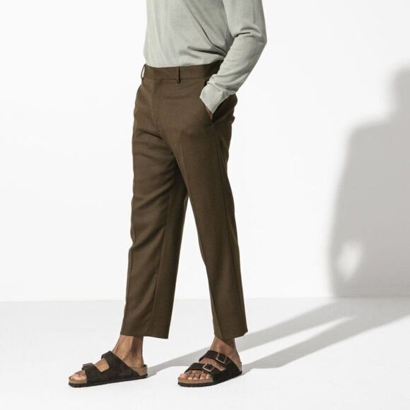 Birkenstocks arizona suede leather mocha Size 42 regular wide - Picture 2 of 10